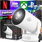 Projektor Android Rzutnik 4K WIFI Przenośny Smart Tv Full HD Obrotowy