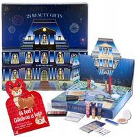 KALENDARZ ADWENTOWY MAX & MORE 24 LUKSUSOWE KOSMETYKI DO TWARZY + MASECZKA