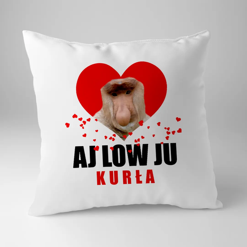 Aj low ju kurła - poduszka na prezent na Arena.pl