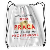 Plecak Dla Sędziego Sportowy Szkolny Worek Torba Z Nadrukiem Ze Zdjęciem