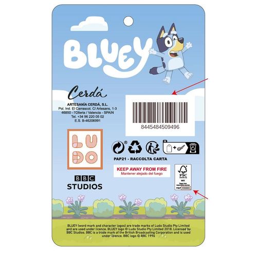 Plecak szkolny 3D Bluey Niebieski na Arena.pl