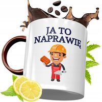 Kubek Bordowy Dla Budowlańca Na Urodziny Prezent Z Nadrukiem Ze Zdjęciem