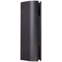 Elewacyjna LAMPA ścienna ROVIGO 602/BK-9 Italux metalowa OPRAWA kinkiet LED 16W 3000K do ogrodu outdoor IP54 czarny