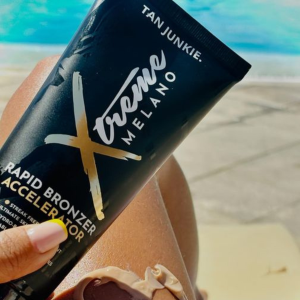 Tan Junkie Xtreme Melano Rapid Bronzer Do Opalania 200ml zdjęcie 3