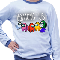 Piżama dziecięca Among Us