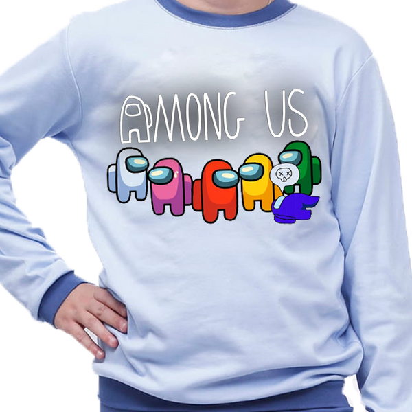 Piżama dziecięca Among Us zdjęcie 1