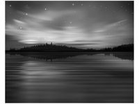 40X50CM NOCNY WIDOK OBRAZ