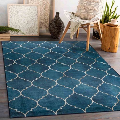 RUG/LU/ARLEN/CLOVER/BLUE/120x170 na Arena.pl