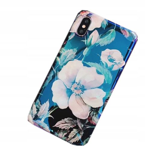 ETUI Case AURORA IPHONE X Blu-Ray Kwiaty na Arena.pl