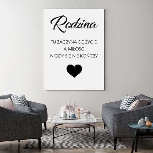Obraz na płótnie - Canvas, Rodzina 50x70 na Arena.pl