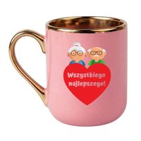Elegant Różowo-Złoty 330 ml