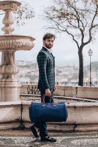 POKROWIEC na GARNITUR KOSZULE TORBA PODRÓŻNA Solidna TORBA weekendowa 2w1 na Arena.pl