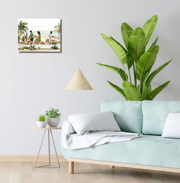 Obraz 40x30cm Tropikalna Woń Wakacji zdjęcie 2