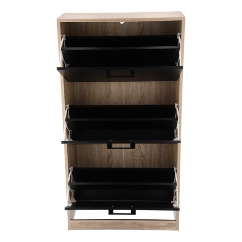 szafka na buty regał 3 komory obuwie komoda pojemna do przedpokoju regał na Arena.pl