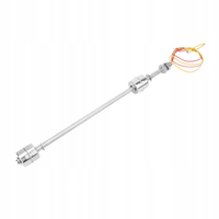 WŁĄCZNIK WYŁĄCZNIK CZUJNIK PŁYWAKOWY POZIOMU WODY CIECZY METALOWY 300mm