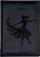 STYLOWY kalendarz dla tancerki A4 2026 KSIĄŻKOWY TYGODNIOWY grawer