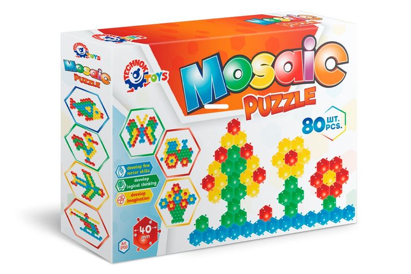 Mozaika Technok 80 Czesci Art.  2933 zdjęcie 1