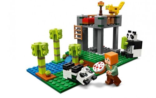 Klocki Minecraft Żłobek dla pand na Arena.pl