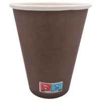 Kubek papierowy 300ml brąz Enjoy Drink Go 50szt SUP