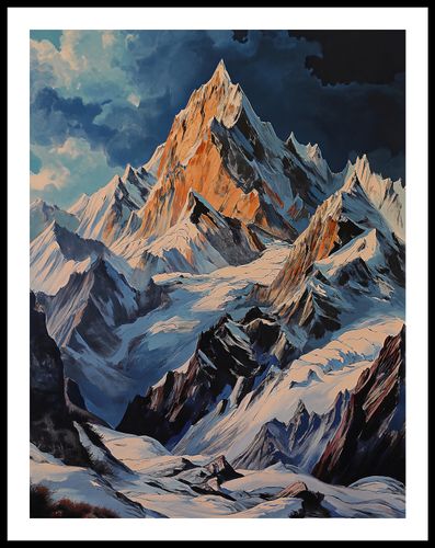 Plakat 50x65cm Górki Majestat Chwil na Arena.pl