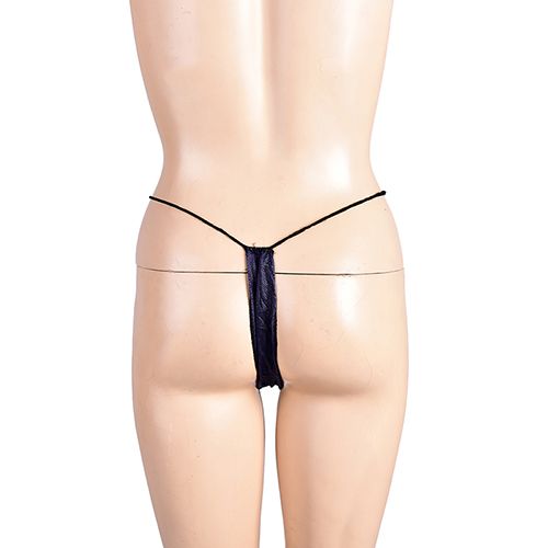 Stringi Jednorazowe czarne Bdb Jakość 10 szt. na Arena.pl