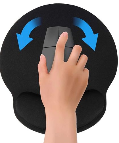 ŻELOWA PODKŁADKA POD MYSZ MYSZKĘ NADGARSTEK ERGONOMICZNA ZESTAW ŻEL MEMORY na Arena.pl