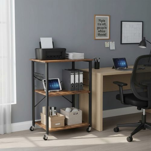 SZAFKA MOBILNA REGAŁ NA KÓŁKACH PÓŁKA WÓZEK STOLIK DO KUCHNI SALONU na Arena.pl