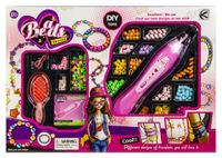 Zestaw koralików do tworzenia ozdób i zaplatania włosów 2w1