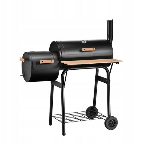 GRILL WĘGLOWY OGRODOWY WĘDZARNIA MARK ADLER ROAST 7.0 NA KÓŁKACH TERMOMETR na Arena.pl