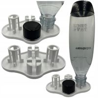 Ociekacz Na Dwie 2 Butelki Do Saturatora SODASTREAM Uchwyt Stojak Biały