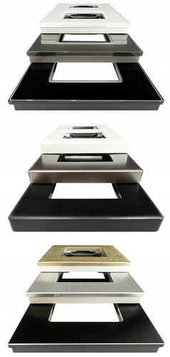 Włącznik Wyłącznik Światła Szklany Elektryczny Szkło Pojedynczy MIUUN na Arena.pl