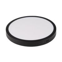 Panel LED natynkowy okrągły Proma 24W 4000K czarny