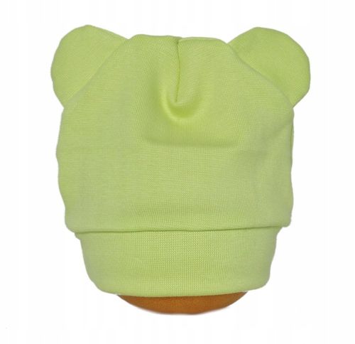 BAWEŁNIANE CZAPECZKI DLA NOWORODKÓW kolory MISIE na Arena.pl