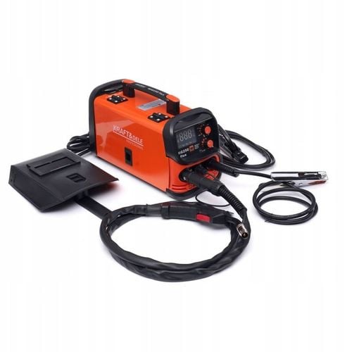 SPAWARKA MIGOMAT BEZGAZOWY INWERTOROWY FLUX MIG MAG MMA 250A EURO LCD na Arena.pl