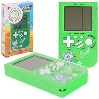 Tertis Konsola Gra Elektroniczna Podróżna Zręcznościowa - Zielona