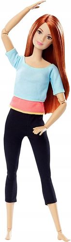 LALKA BARBIE MADE TO MOVE GIMNASTYCZKA DPP74 na Arena.pl