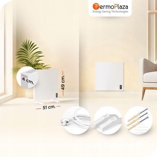 Grzejnik elektryczny podczerwień 270W 7m energooszczędny promiennik na Arena.pl