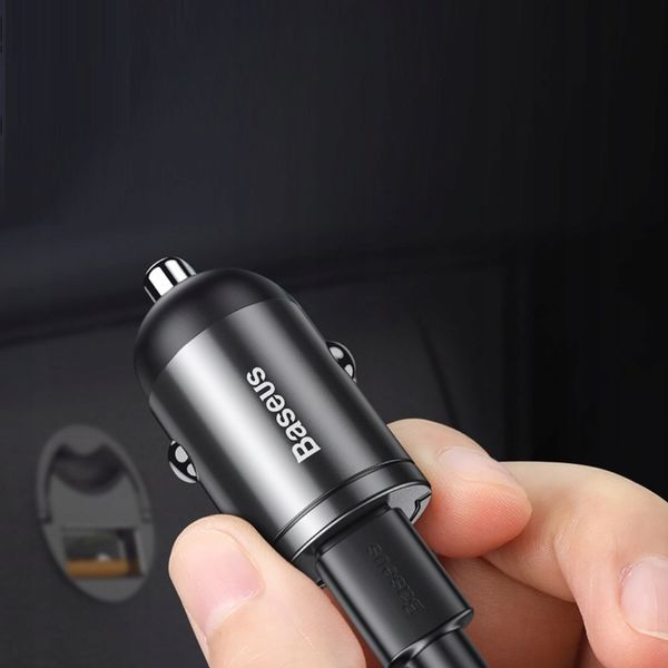 MINI ŁADOWARKA SAMOCHODOWA BASEUS USB-C QC PD 30W zdjęcie 4