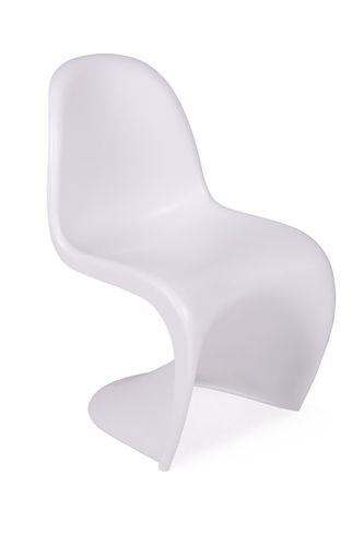 Krzesło hover białe  - polipropylen na Arena.pl