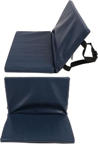 Podnóżek do wózka inwalidzkiego Fyearfly z eko skóry niebeski na Arena.pl