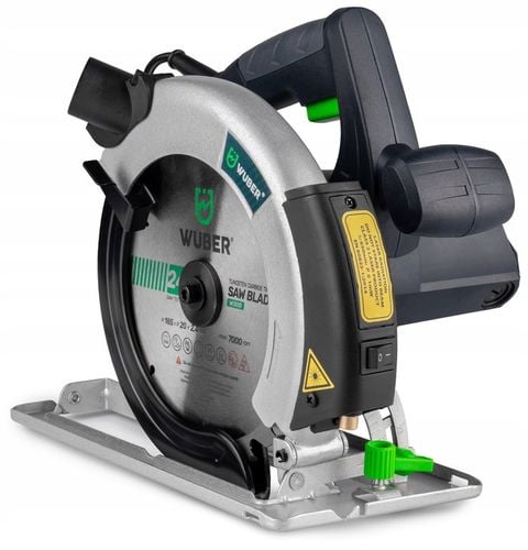 PIŁA TARCZOWA PRZECINARKA PILARKA RĘCZNA DO DREWNA Z LASEREM 2400 W na Arena.pl