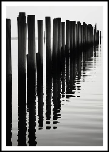 Plakat 68x98cm Rytm Wody i Drewna na Arena.pl