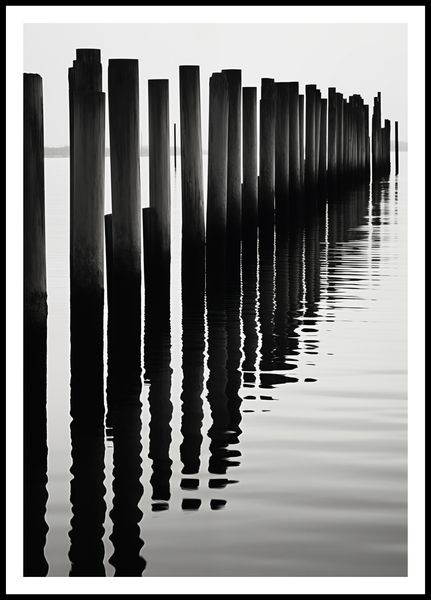 Plakat 68x98cm Rytm Wody i Drewna zdjęcie 3
