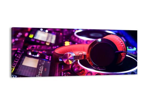 Obraz Na Płótnie - Studio Nagrań  - 100X40 Cm - Ab100X40-2404 na Arena.pl
