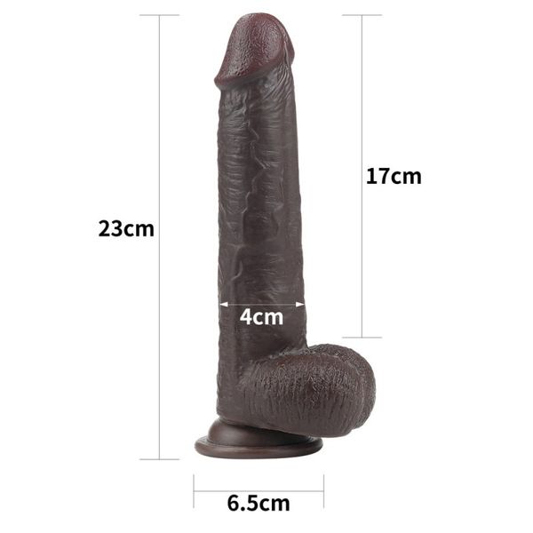 Dildo Z Przyssawką 23Cm Lovetoy zdjęcie 3