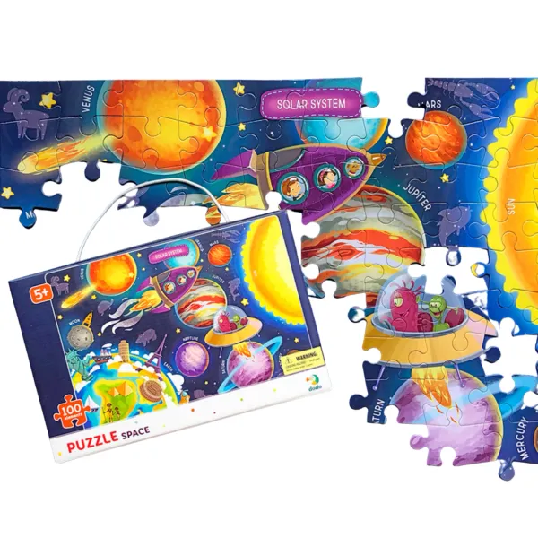 Puzzle 100 elementów. Kosmos zdjęcie 3