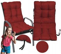 Poduszka na leżak krzesło ogrodowe 96x48 cm fotel