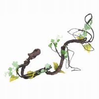 LIANA 100-120CM Z GAŁĄŹ DO TERRARIUM WYSTÓJ DEKORACJA OZDOBA WYPOSAŻENIE