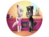 Opłatek na tort Gadający Kot