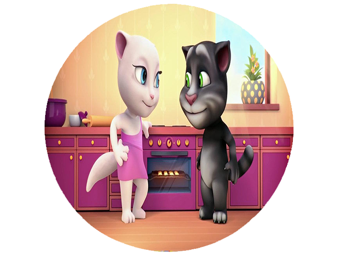 Opłatek na tort Gadający Kot zdjęcie 1